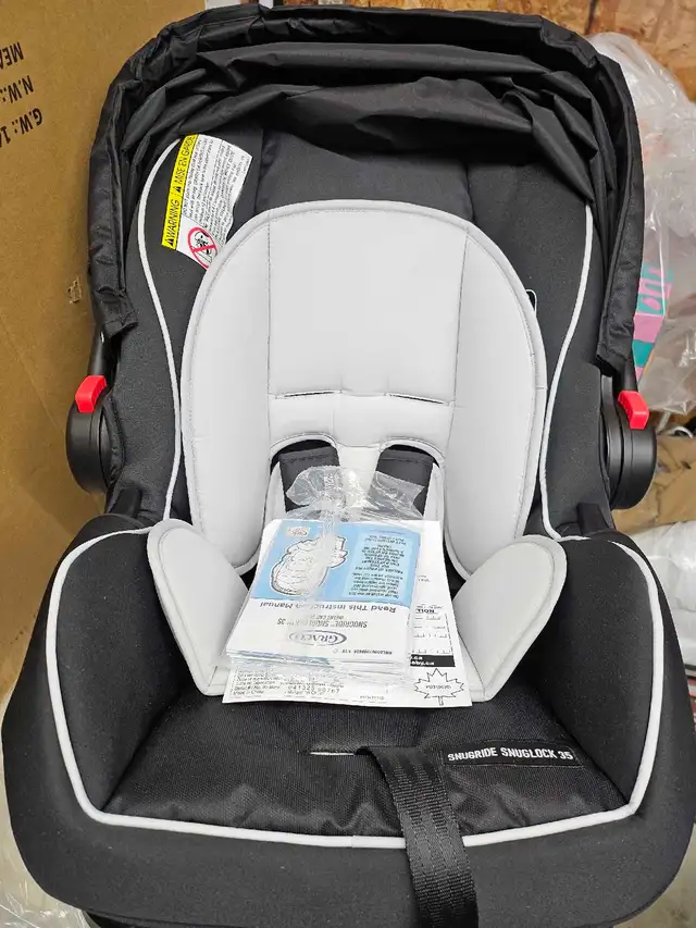 Graco SnugRide Snuglock 35 Car Seat in Strollers, Carriers & Car Seats in Barrie - Image 7