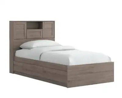 Twin size storage bed , View more
