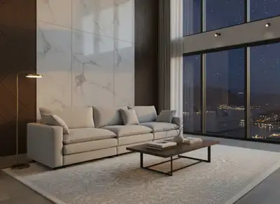 Designer Sofa | 1 Year Manufacturer's Warranty | Delivery OR Pic, View more