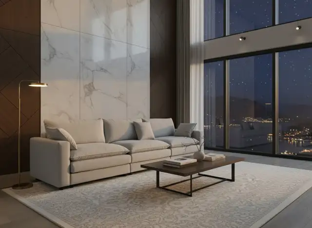 Designer Sofa | 1 Year Manufacturer's Warranty | Delivery OR Pic in Couches & Futons in Vancouver - Image 2