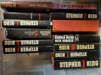 13 livres de Stephen king