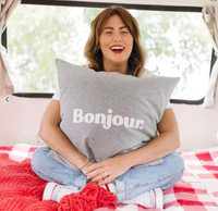 New Jilly Box “Bonjour” pillow