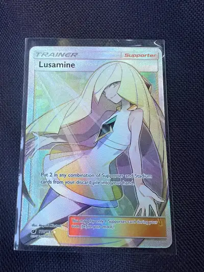Lusamine Crimson Invasion UR #110 NM, View more