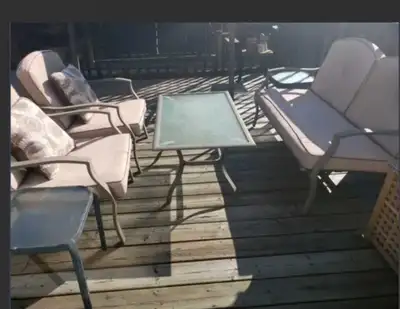 Patio furniture full set $400