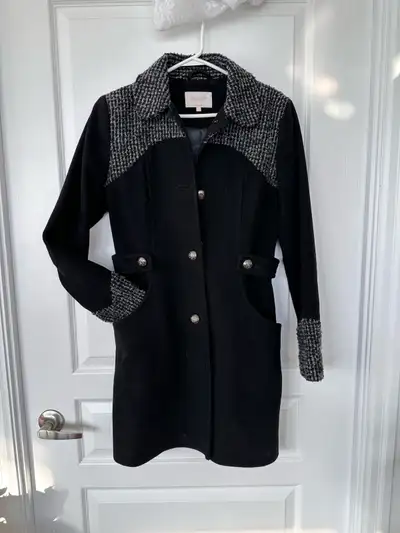 Black winter coat jacket , View more