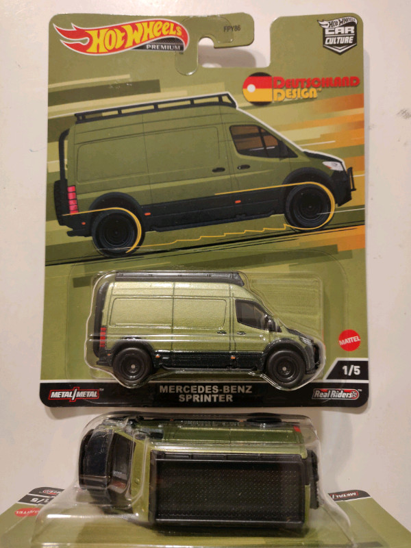 New Hot Wheels Car Culture Mercedes Benz Sprinter 1:64 diecast  in Toys & Games in City of Toronto