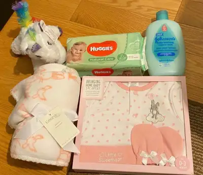 Brand new baby gift set (pink), View more