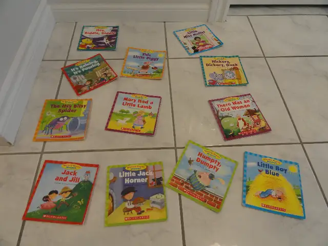 MY FIRST ABC & NUMBER BOARD BOOKS & 12 NURSERY RHYME READERS in Toys in Norfolk County - Image 10