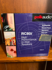 Polk   Audio RC80i 2x pair