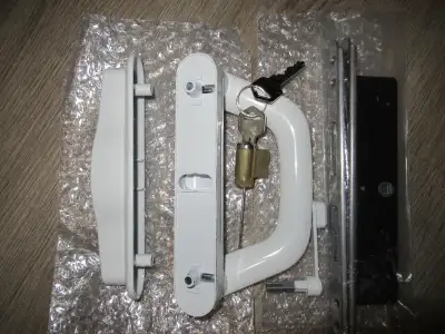 Sliding Patio door handle with lock, View more