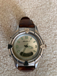 Eddie Bauer field  dual time watch