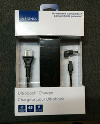 Insignia - Ultrabook Charger - 65 Watts