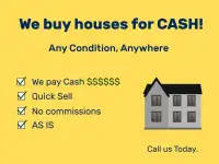 Sell Your House Fast – No Commissions - Cash Offer! WE BUY AS IS