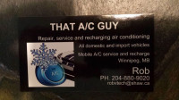 A/C recharge and repairs. R134A and R1234YF