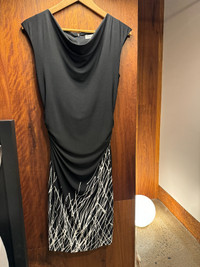Ladies Calvin Klein Black Dress Like New Size 4