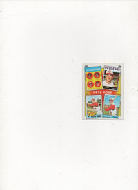 PETE ROSE #2 1986 TOPPS SPECIAL 1963-66