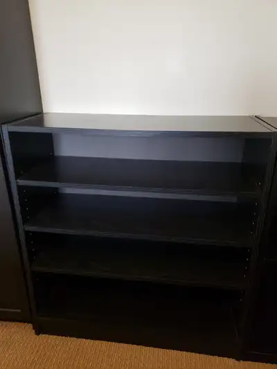BLACK small bookcase, View more
