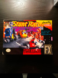 Stunt Race FX Super Nintendo SNES CIB