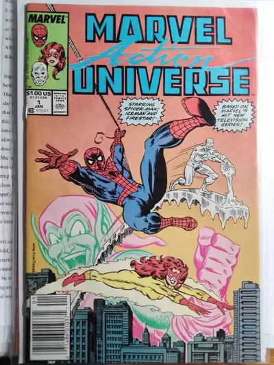 Spider-Man Marvel Action Universe #1, View more