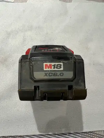 Milwaukee M18 8.0 battery , View more