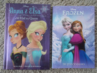 2 Disney "Frozen" Books (Anna and Elsa)