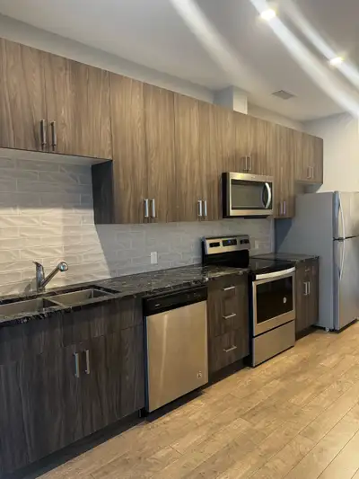 Large spacious open concept with natural light in a 2 bedroom 1 bathroom, 1 parking spot, storage in...