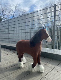18" American Doll Clydesdale Horse