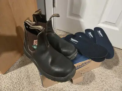 Blundstone steel toe boots (Men's 6.5/Women's 8.5), View more