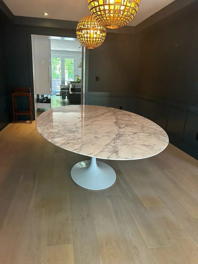 Saarinen Oval Dining Table in Dining Tables & Sets in Mississauga / Peel Region - Image 2