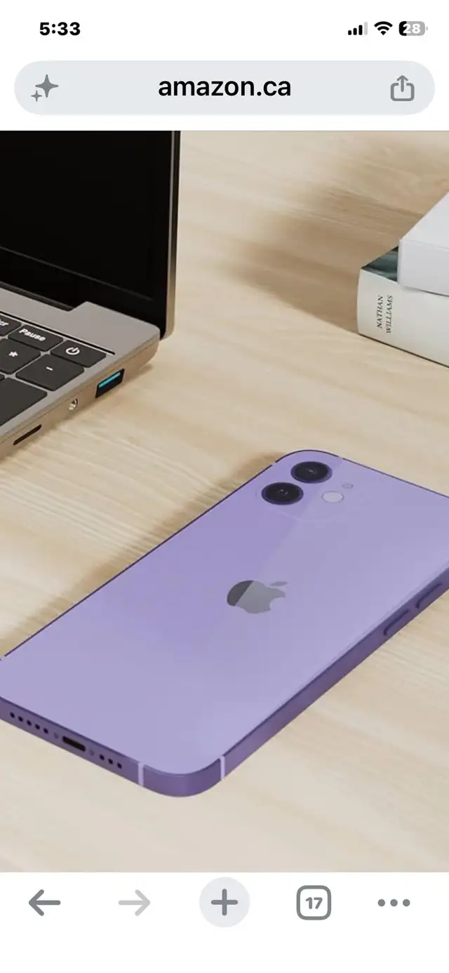 iPhone 13 violet in Cell Phones in Cambridge - Image 3