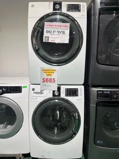 Kenmore Washer & Dryer Set Pick Up Deal Sale, View more