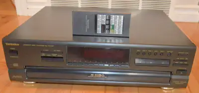TECHNICS 5 DISC CD CHANGER with REMOTE, View more