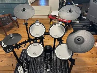 Roland TD -11 electronic drums., View more