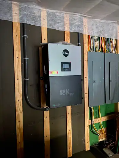 Protect your family and property with a complete Off-Grid & Backup Solar System that keeps your ligh...