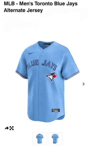 Blue Jays Jersey Size Medium NEW! Many Available, View more
