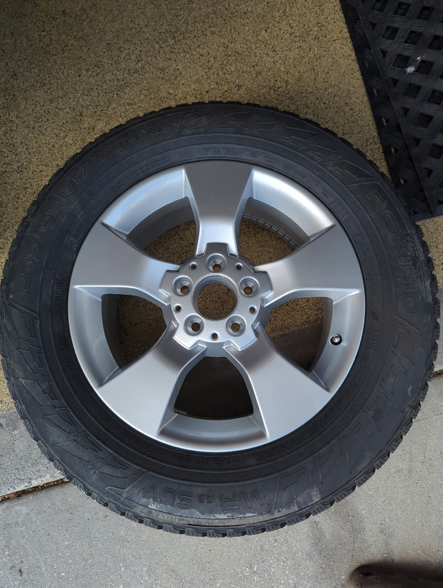 Mercedes GLK rim with NOkian  WR G3 SUV tire in Tires & Rims in Calgary