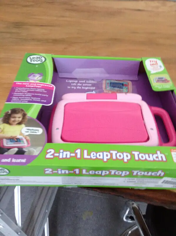 NEW in box 2 in 1 LeapTop Touch for sale in Toys & Games in London - Image 2