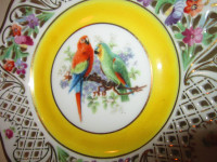 Lovely ~ Antique ~ Small  ~ Bird Plate #33