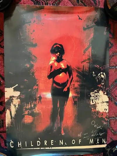 CHILDREN OF MEN (2006) Rolled 11 x 17" Promo Poster, View more