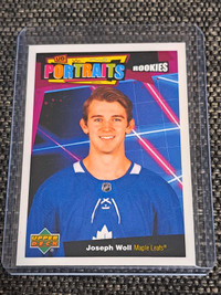 Joseph Woll Rookie hockey card 