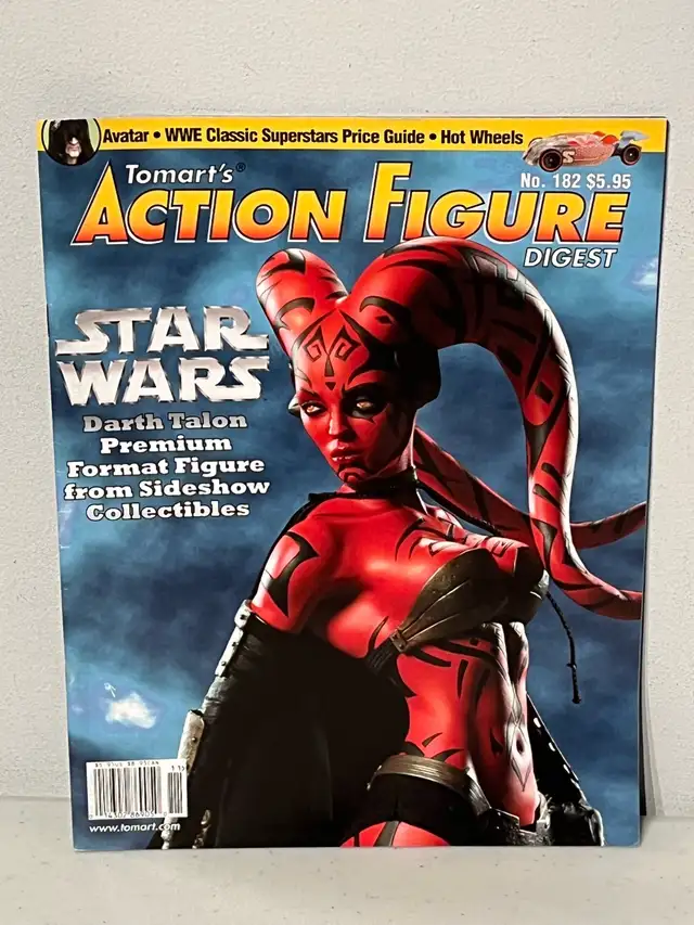 Darth Talon Sideshow GI Joe Cobra Action Figure Toy Magazine  in Magazines in Ottawa - Image 2