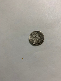 3PENCE 1922 Silver Coin GEORGIVS V D.G.BRITT OMN REX F.D.IND IMP