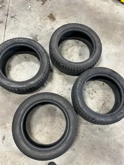 Set of four Michelin x ice tires used one season