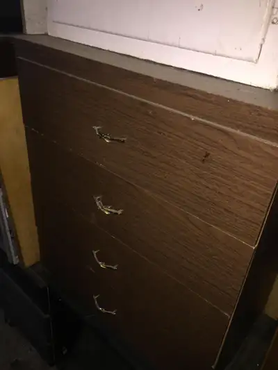 I DELIVER! Old vintage dresser-Chest of drawers. $50. I deliver!, View more