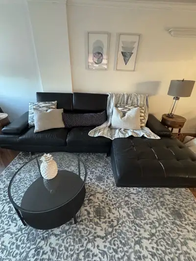 Free Couch (leather is peeling), View more