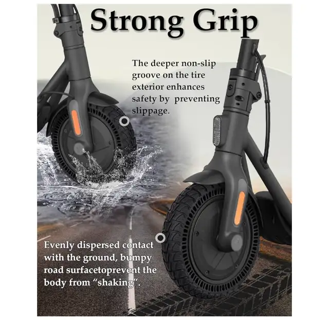 Solid Tire 8.5x2.125 (54/75-6.1) -proof Anti-slip Tubeless Tyre in Tires & Rims in Edmonton - Image 3