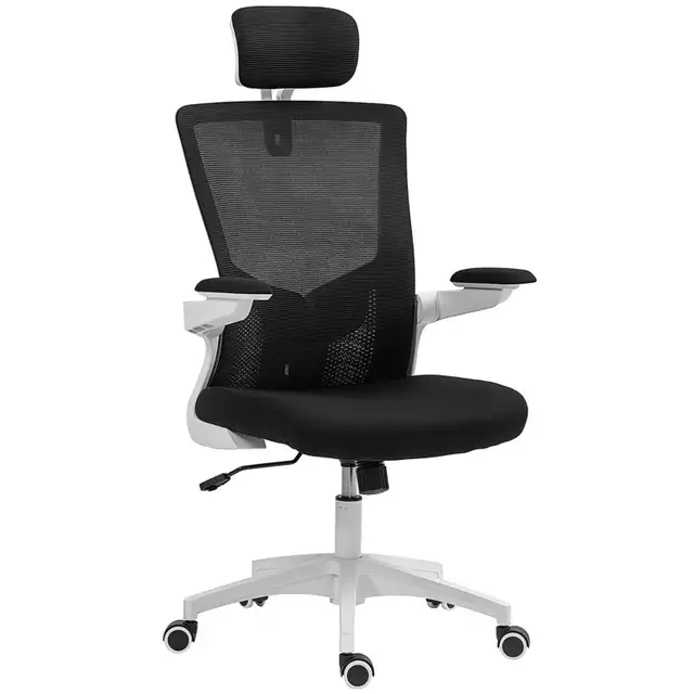 Ergonomic Office Chair, Swivel Desk Chair with Adjustable Lumbar in Chairs & Recliners in Markham / York Region - Image 7