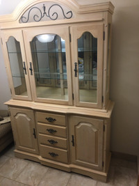 Canadian Hand crafted vintage china cabinet