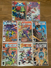 X-Factor Comics Lot (includes #6 Apocolypse Key)