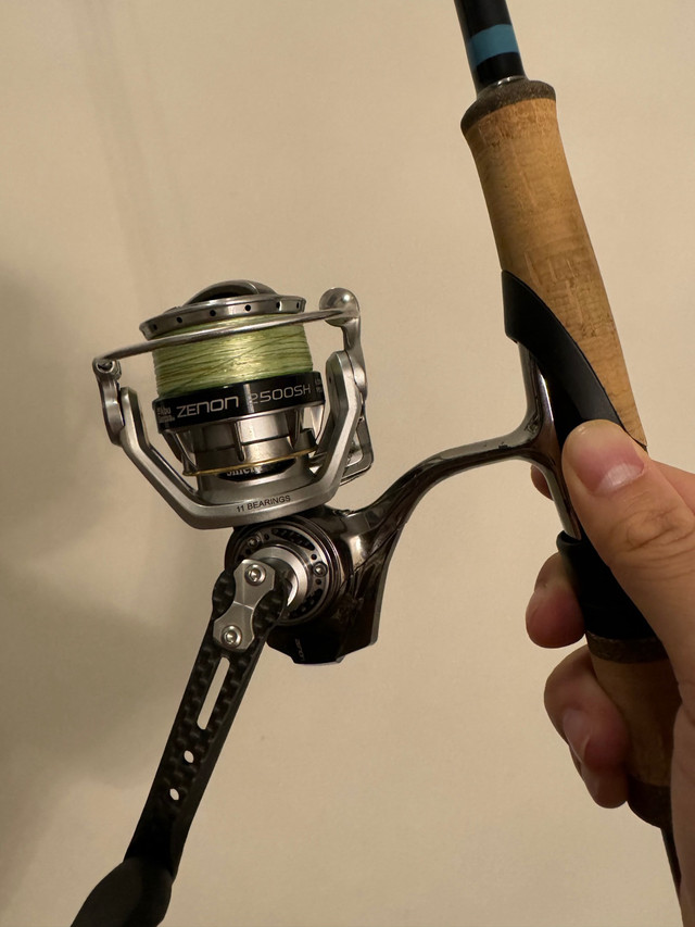 G loomis NRX+ 842s & Abu Zenon Spinning Reel Combo in Fishing, Camping & Outdoors in Markham / York Region - Image 2